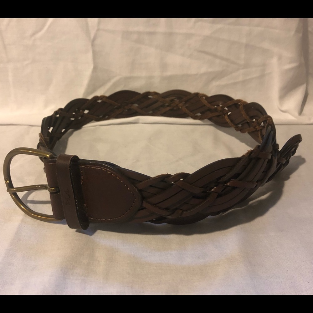 Brown leather Ralph Lauren belt